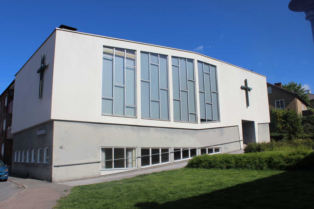Pingstkyrkan Osby utsidan
